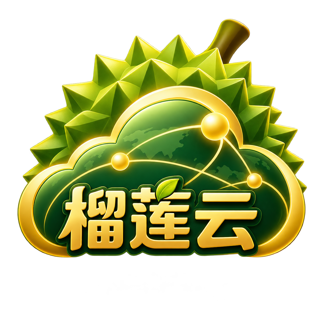 榴莲云品牌标识