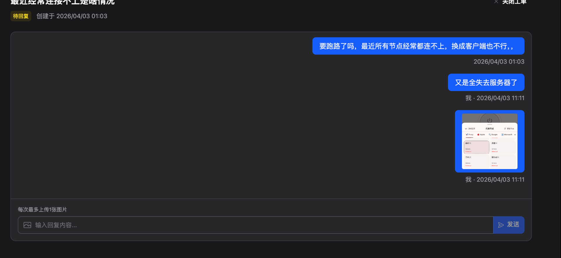 Lray 历史工单或客服响应记录材料